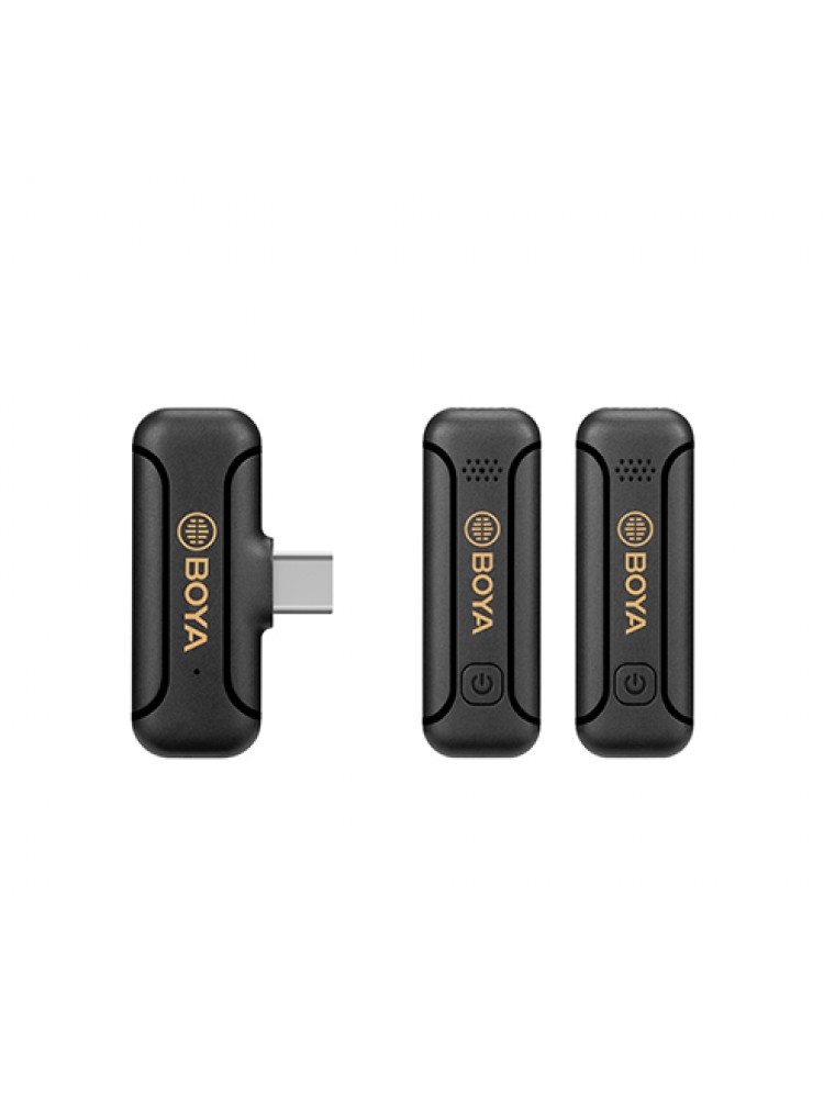 BOYA BY WM3T2 U2 WIRELESS MICROPHONE FOR TYPE C SMARTPHONE